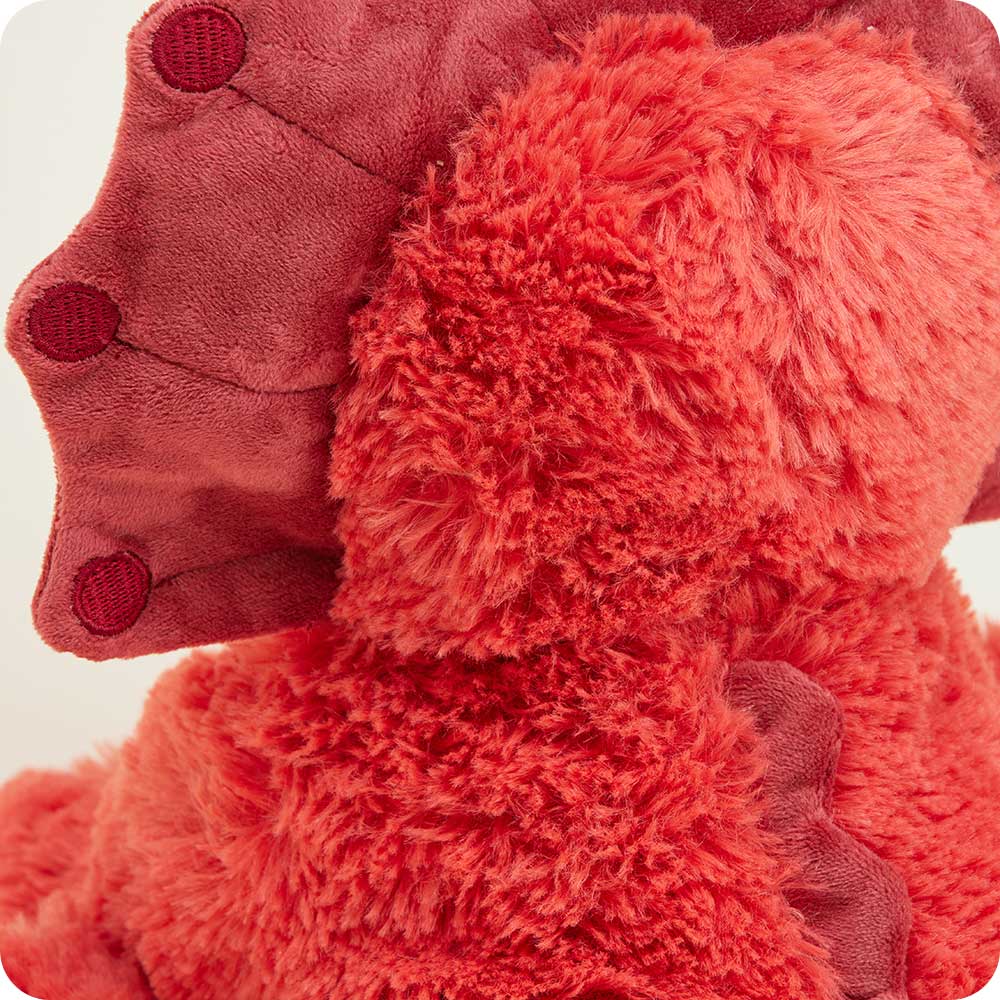 Red Triceratops Warmie