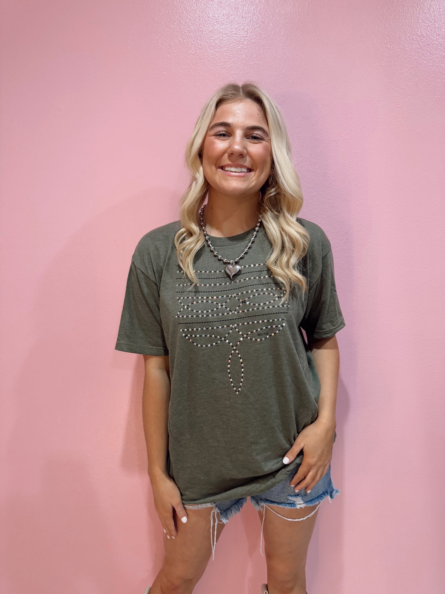 Boot Stitch Graphic Tee