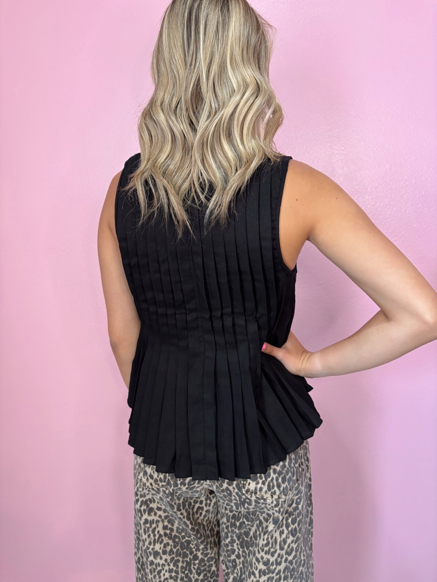 Front Tie Tank Top