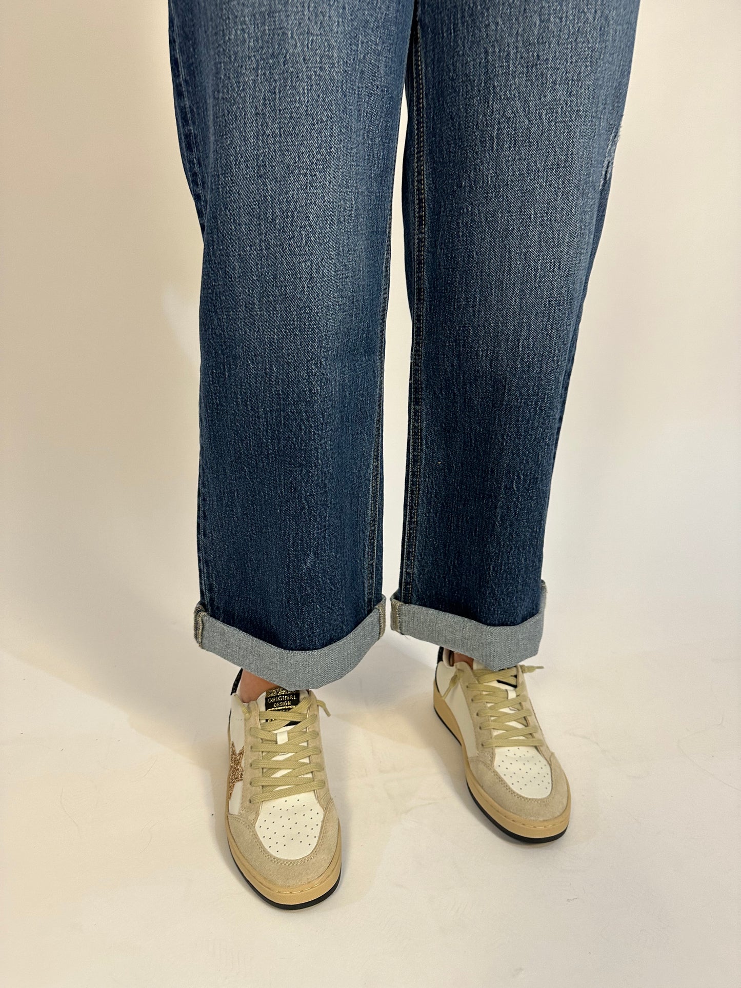 KANCAN - Dark Wash HIGH RISE WISE