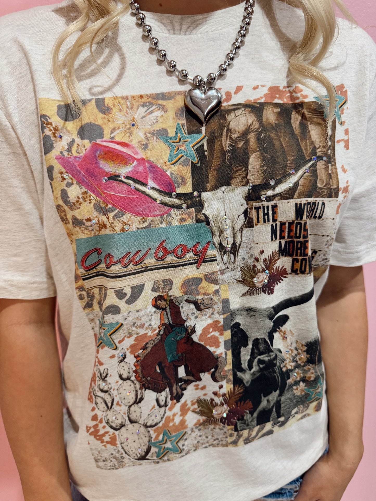 Cowboy World Graphic Tee