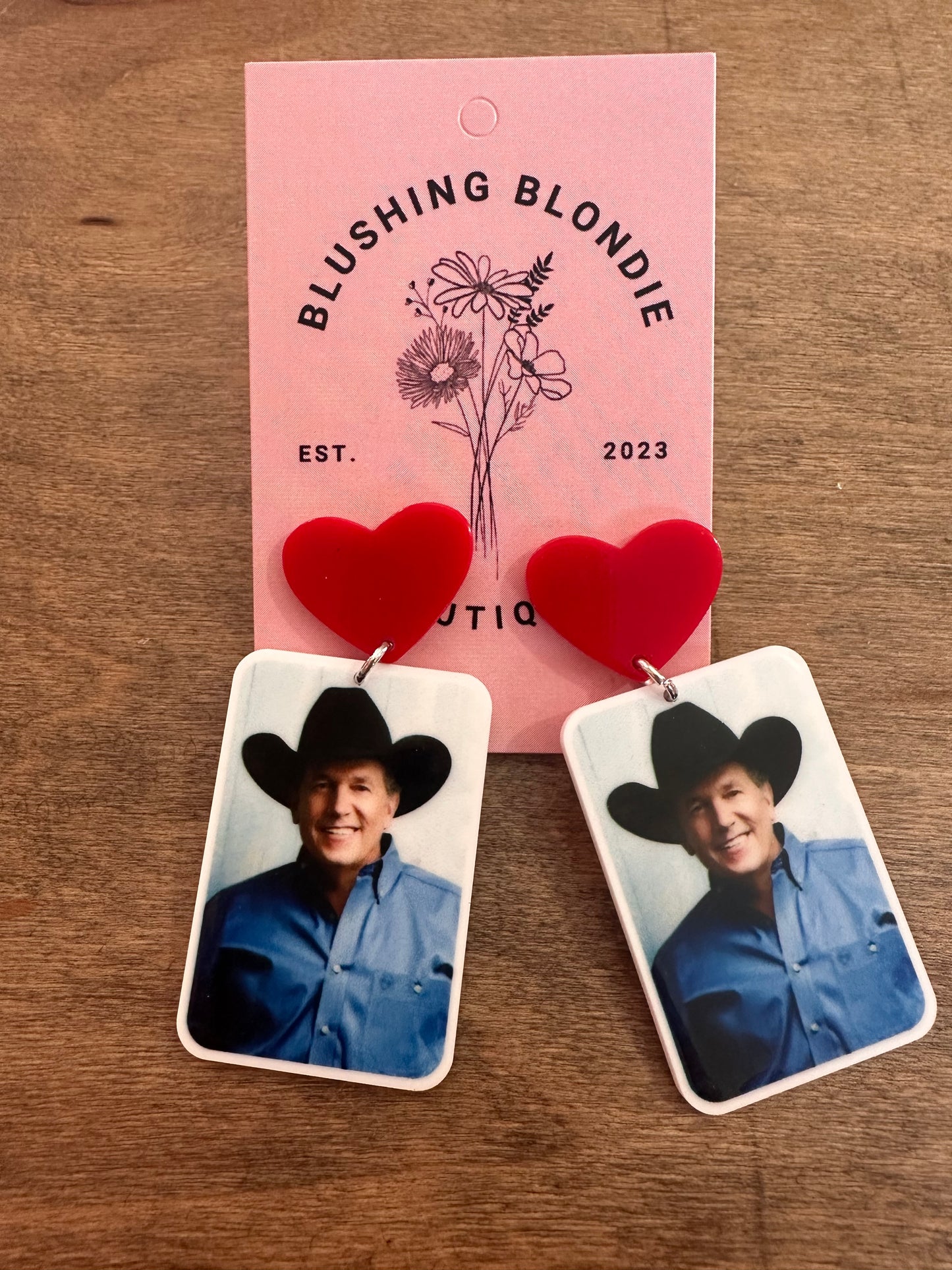 George Strait Earrings