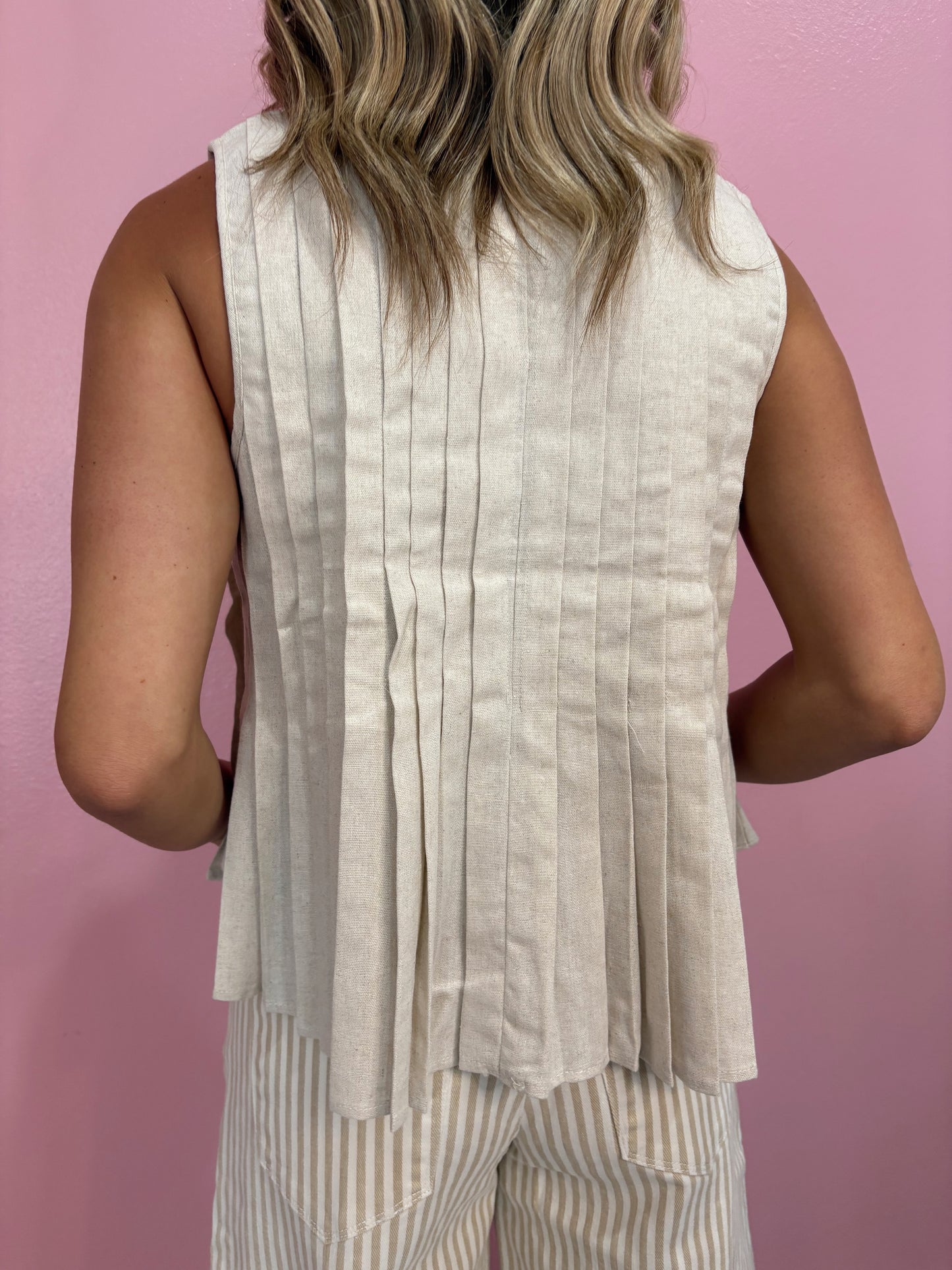 Front Tie Tank Top