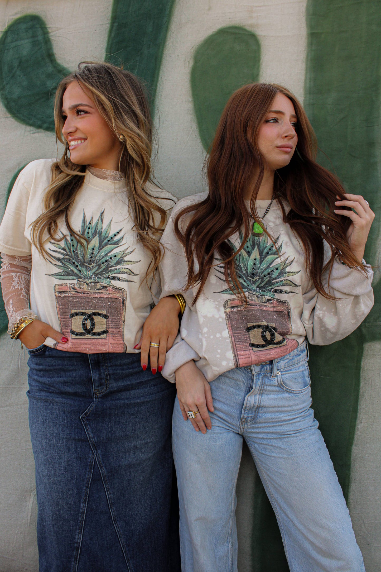 Agave Glitz sweatshirt