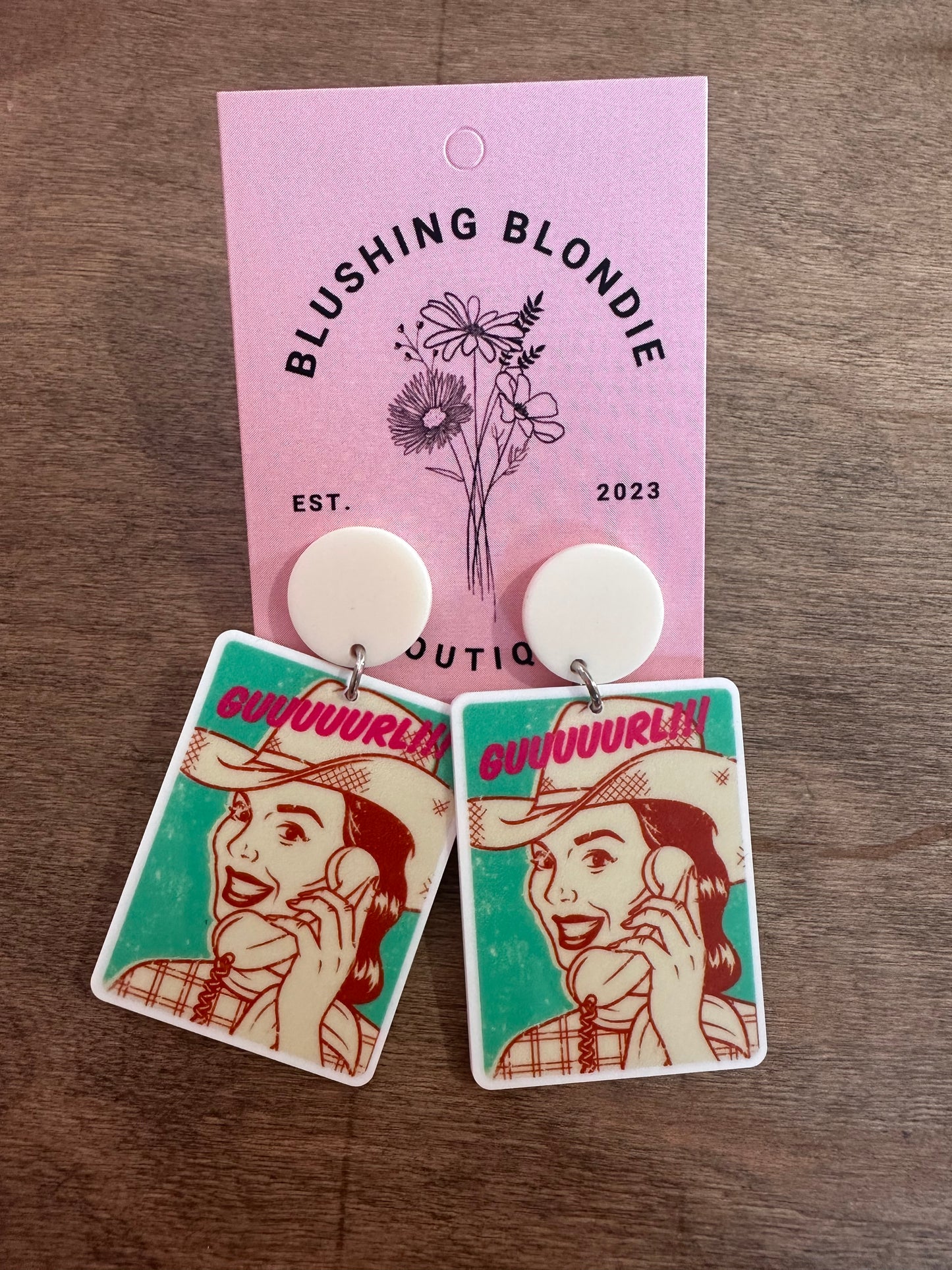 Cowgirl GUUUURRLL Earrings