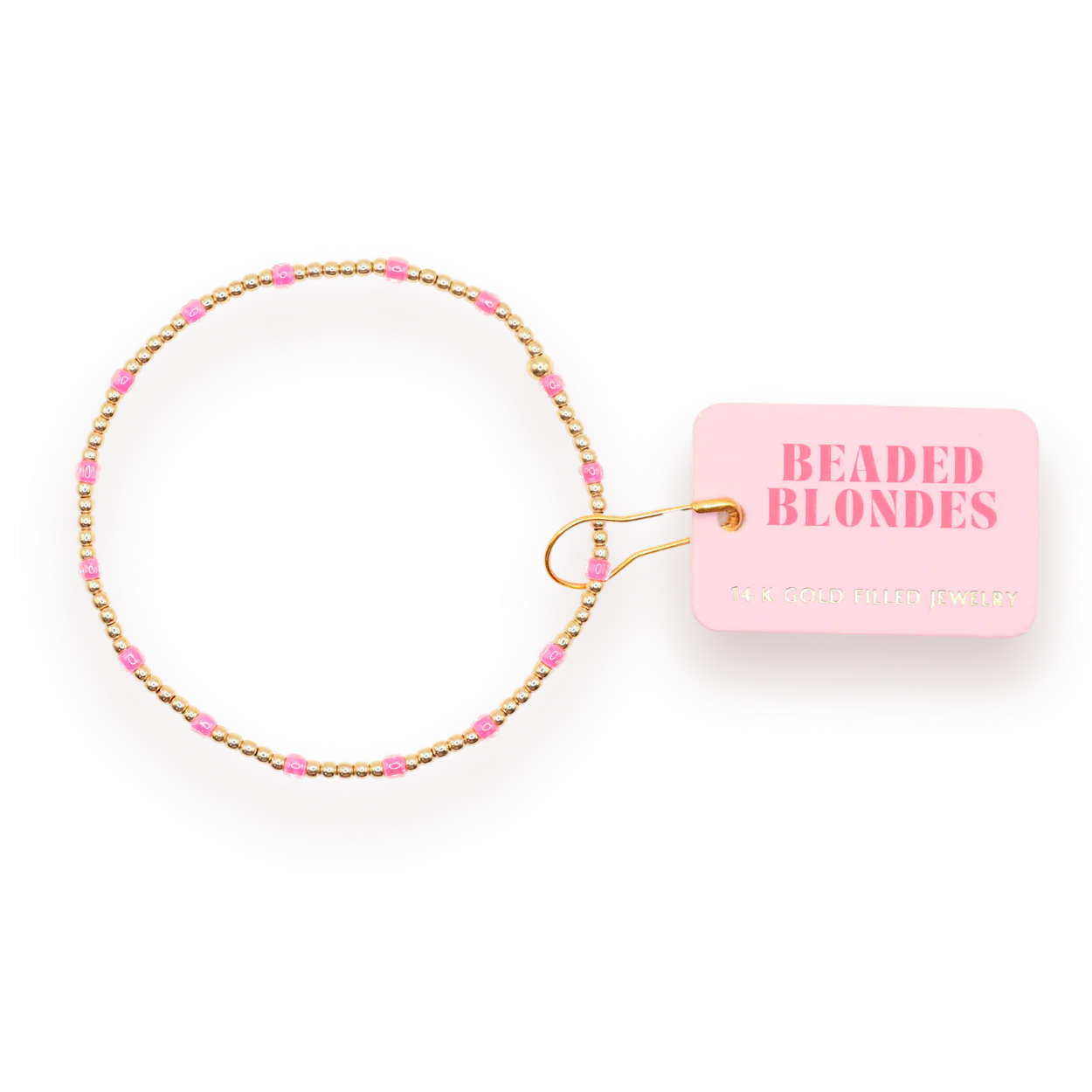 Hot Pink Dainty Poppi Bracelet