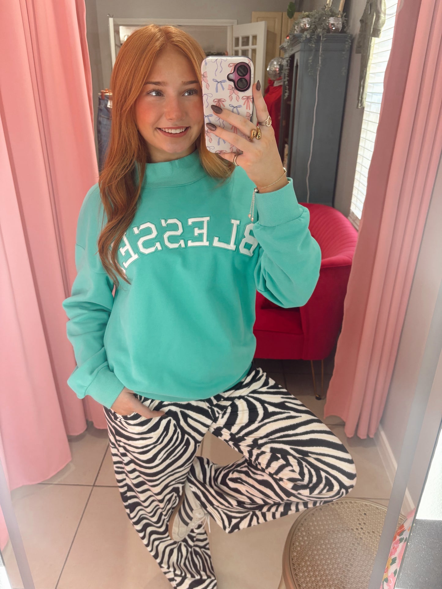 Stretchy Zebra Pants