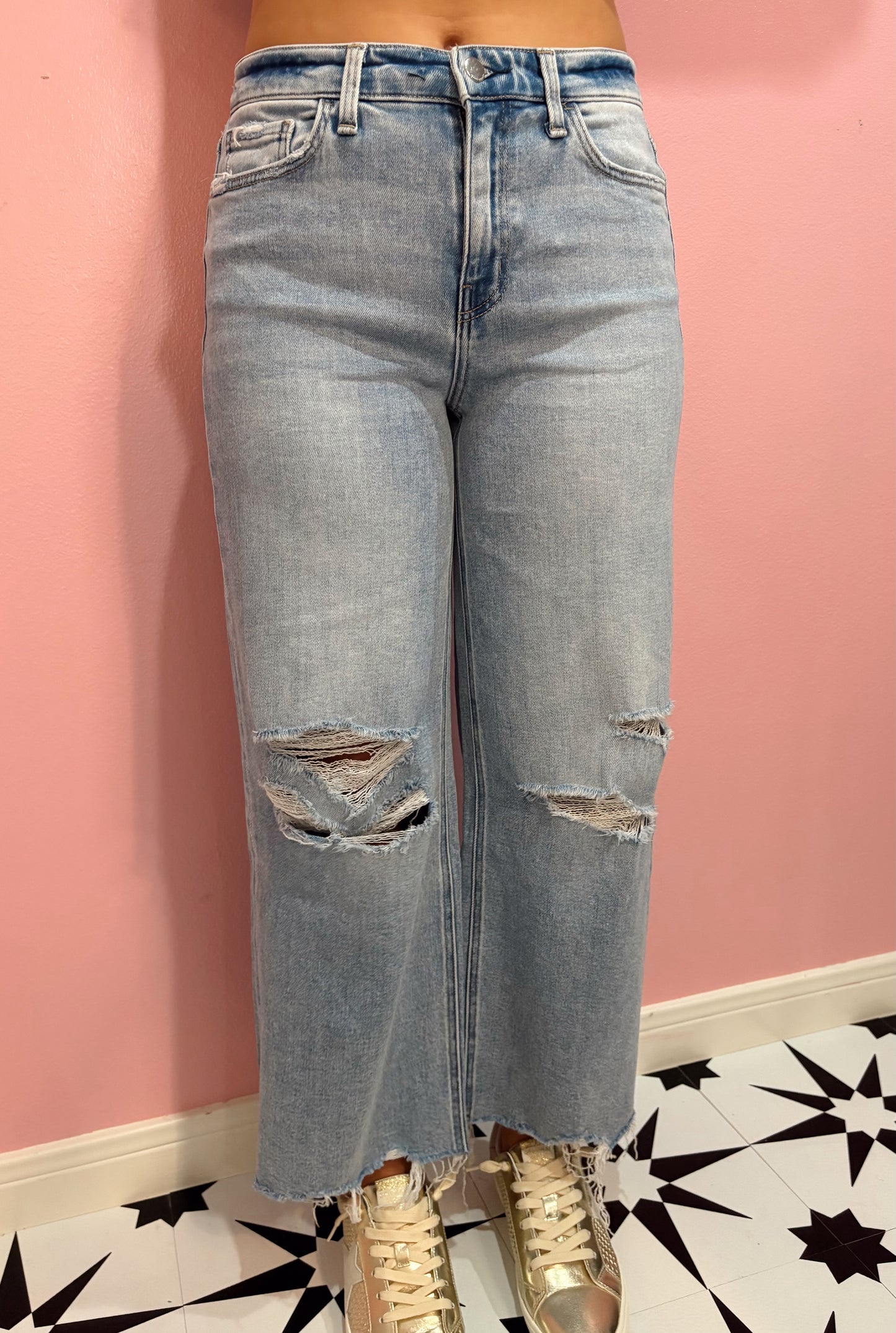 Flying Monkey Wide Leg Jeans