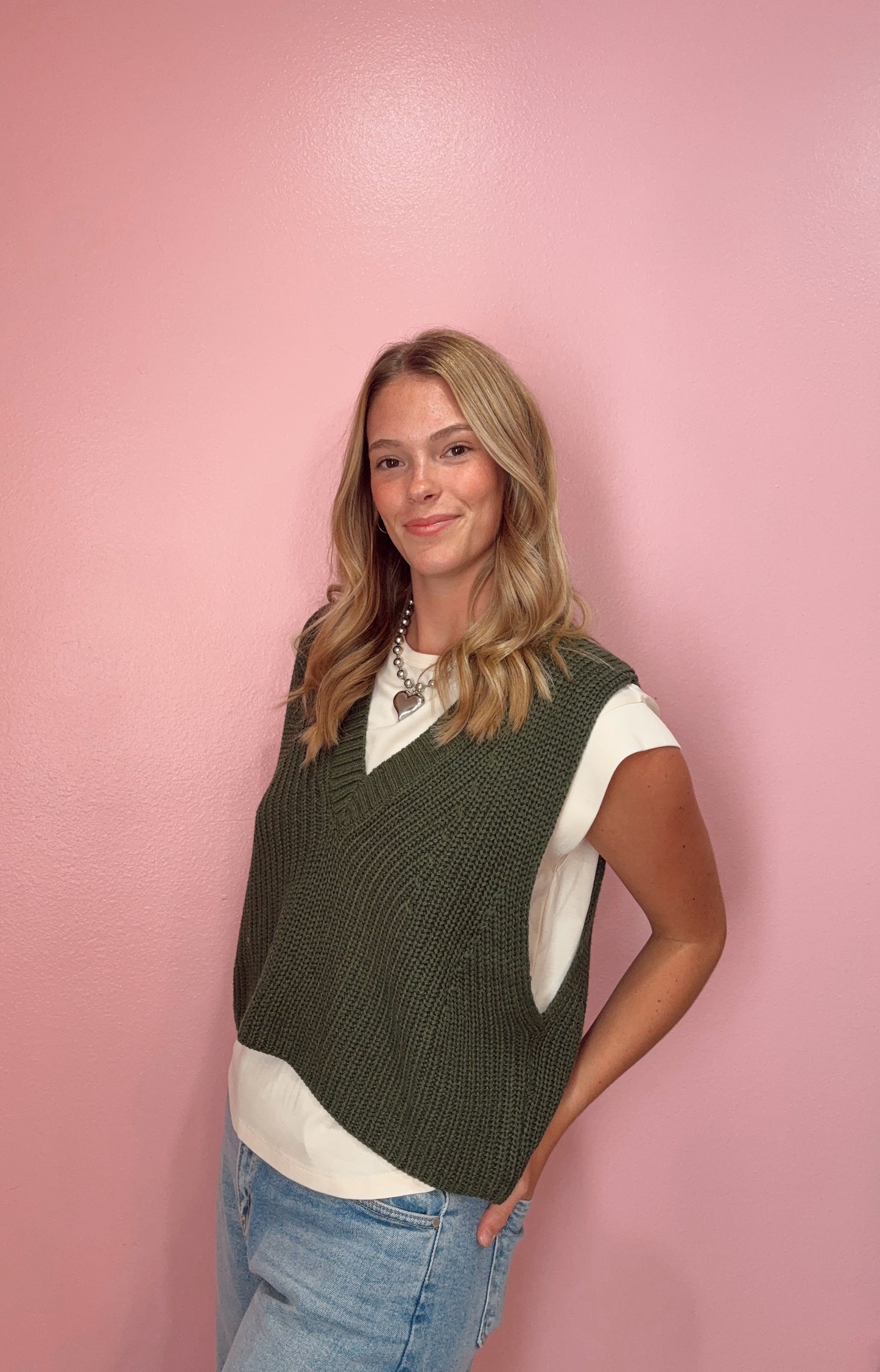 Olivia Green Top