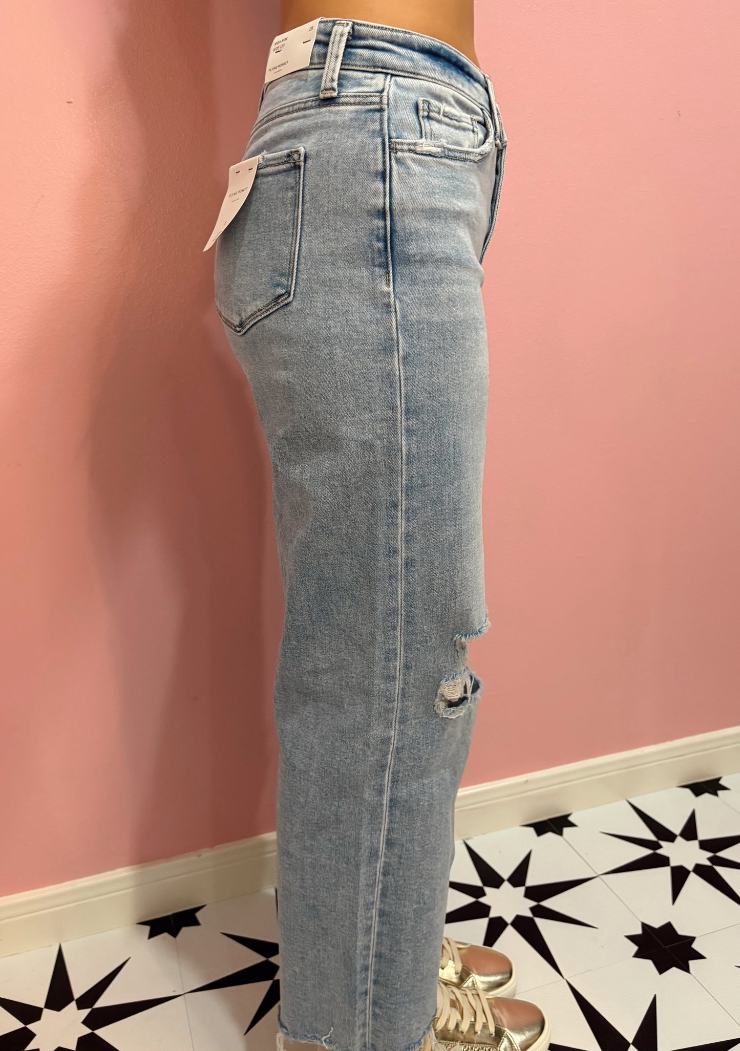 Flying Monkey Wide Leg Jeans