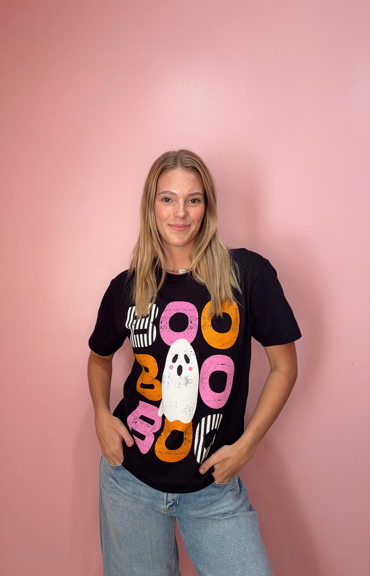 Boo Stacked Graphic Tee