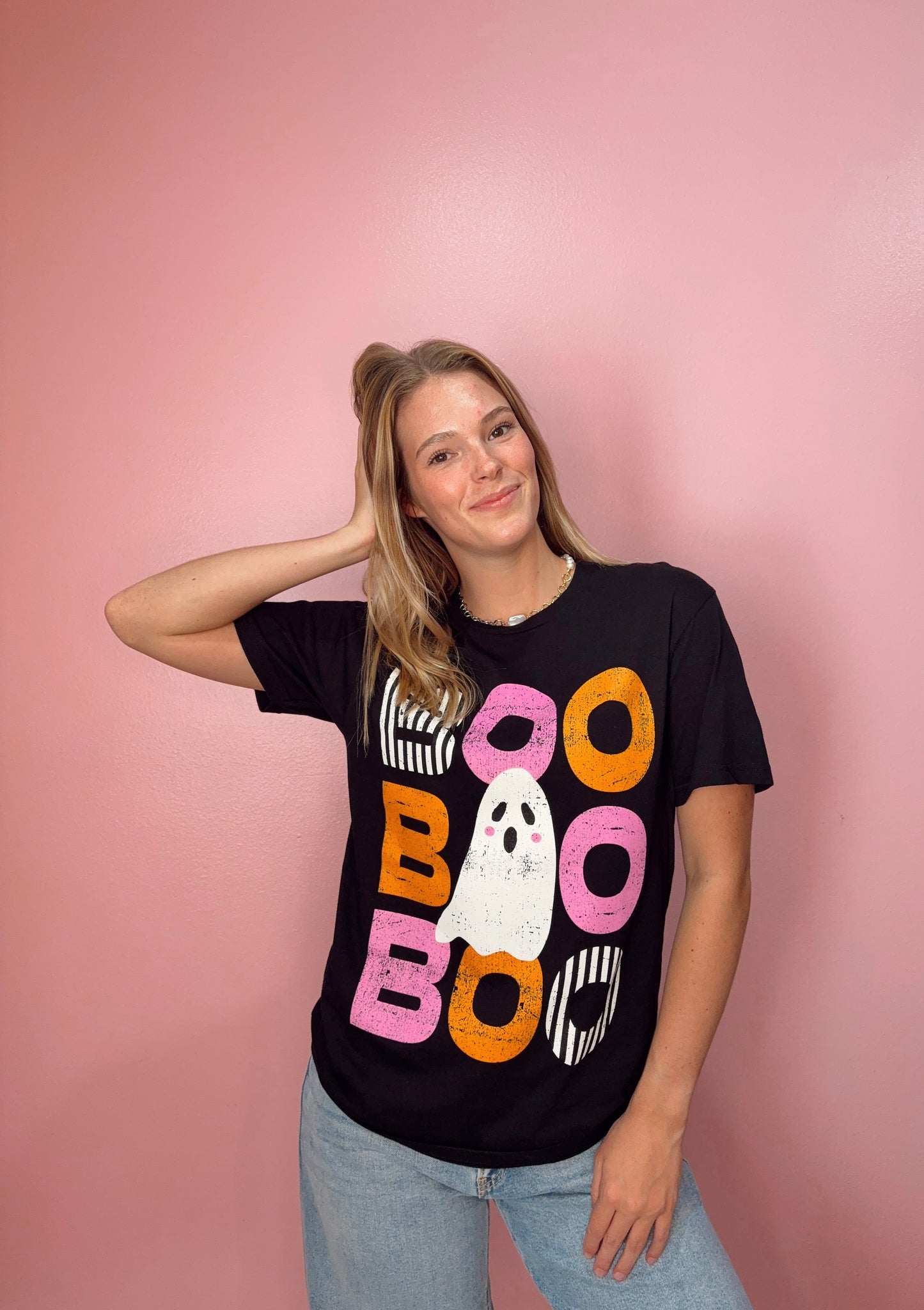 Boo Stacked Graphic Tee