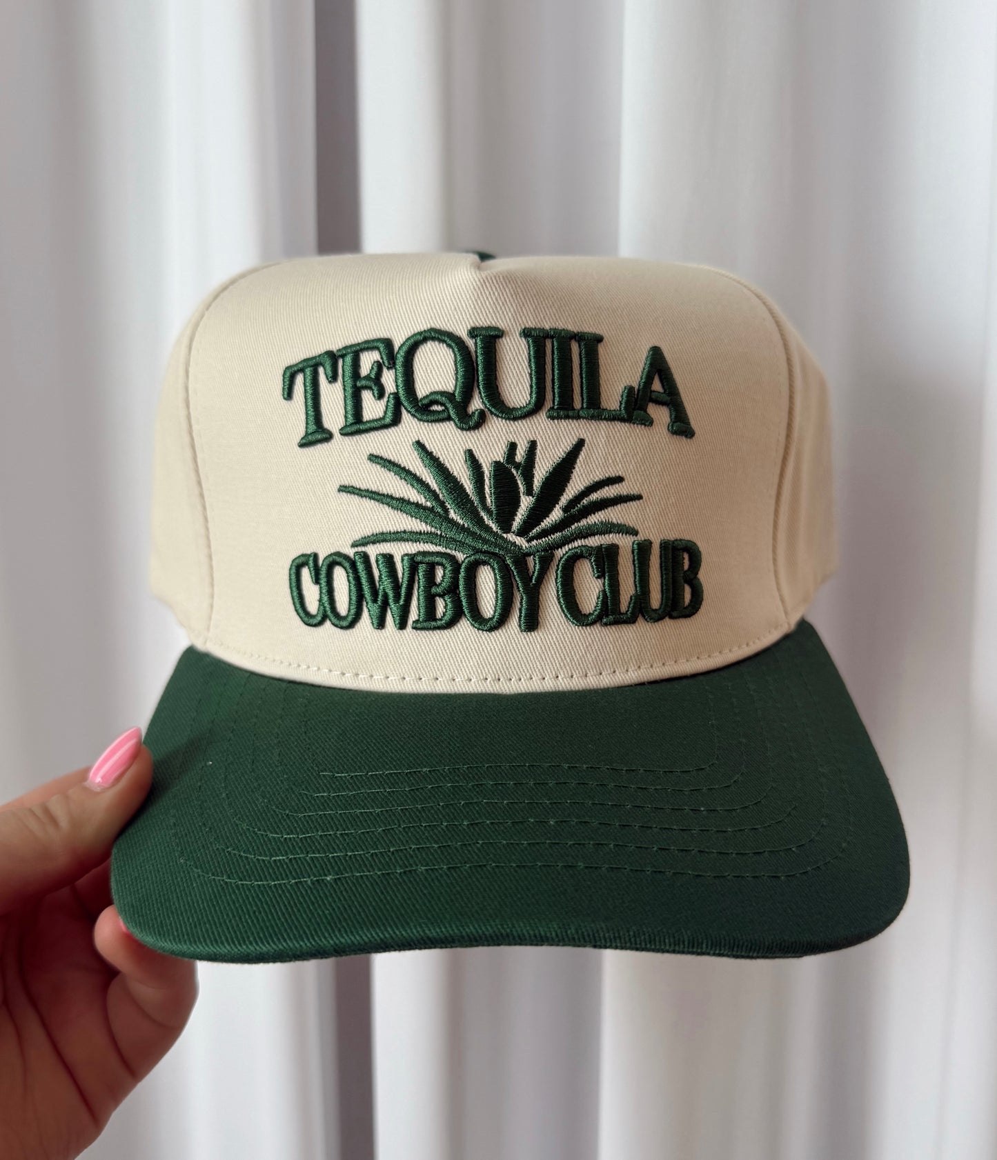 Tequila Cowboy Club Embroidered Hat