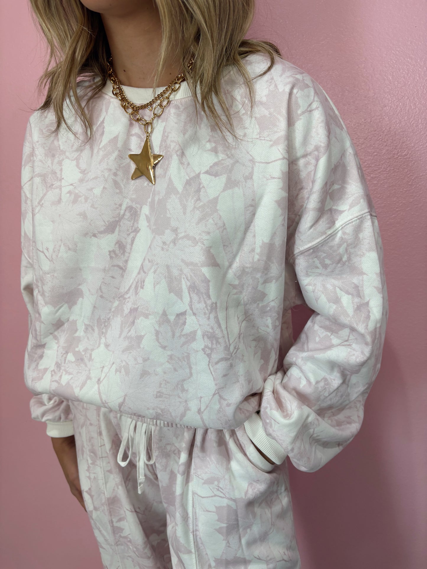 Pale Pink Tree Camo Set