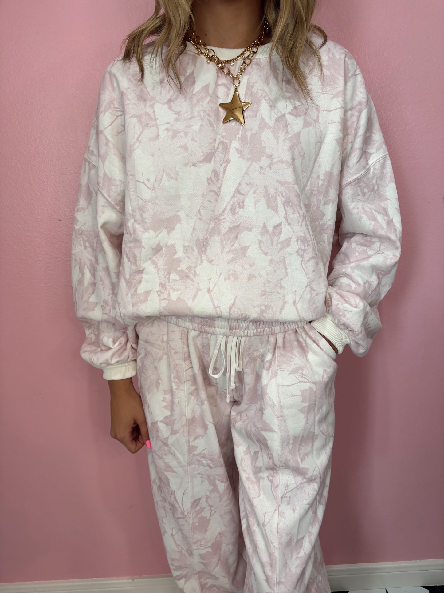 Pale Pink Tree Camo Set