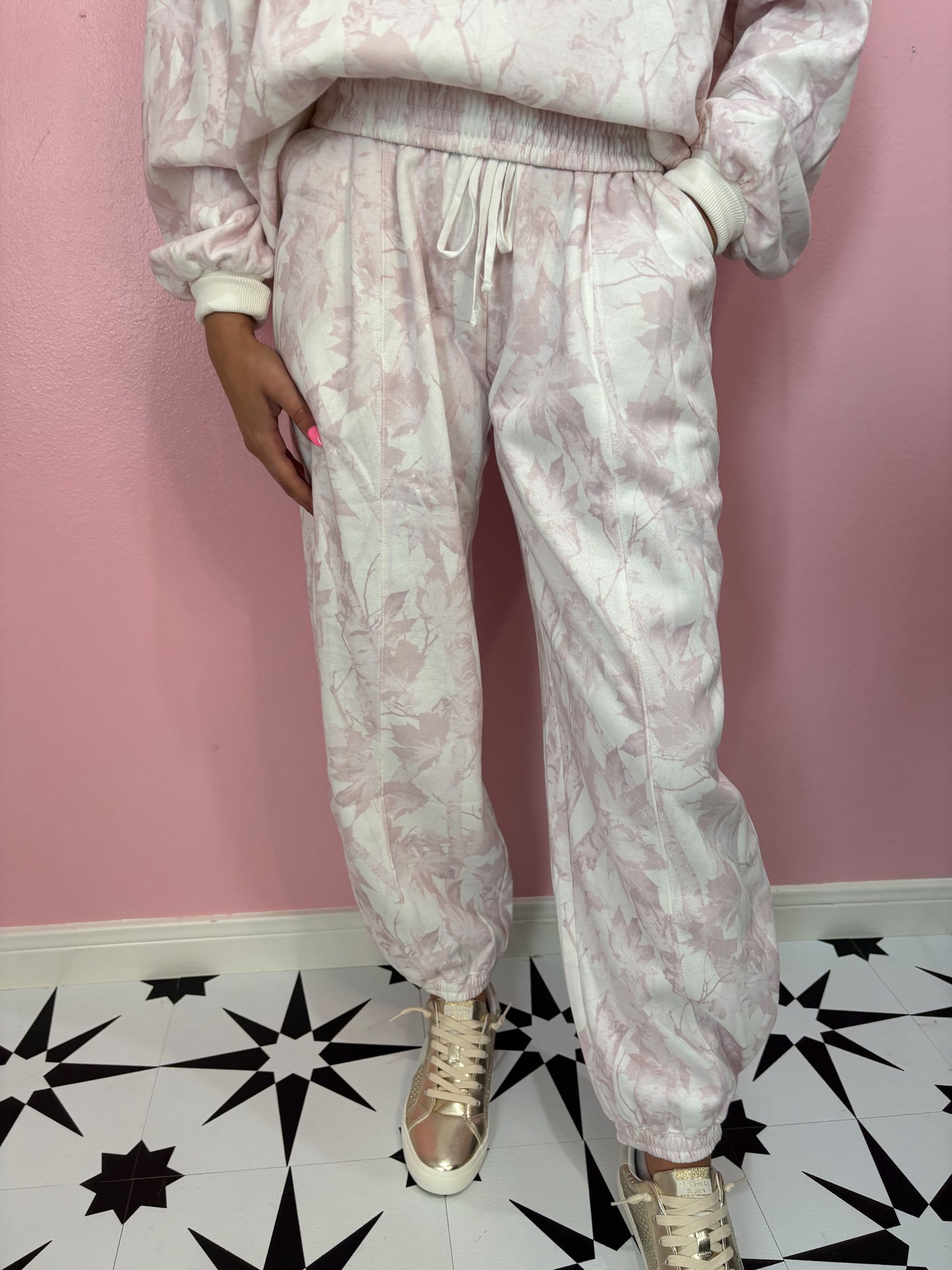 Pale Pink Tree Camo Set