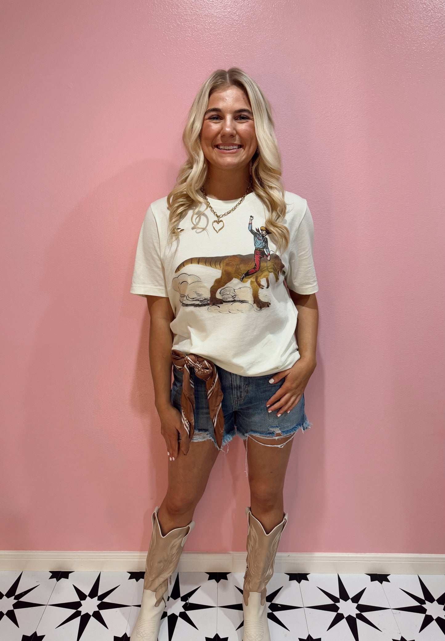 T-Rex Cowboy Tee