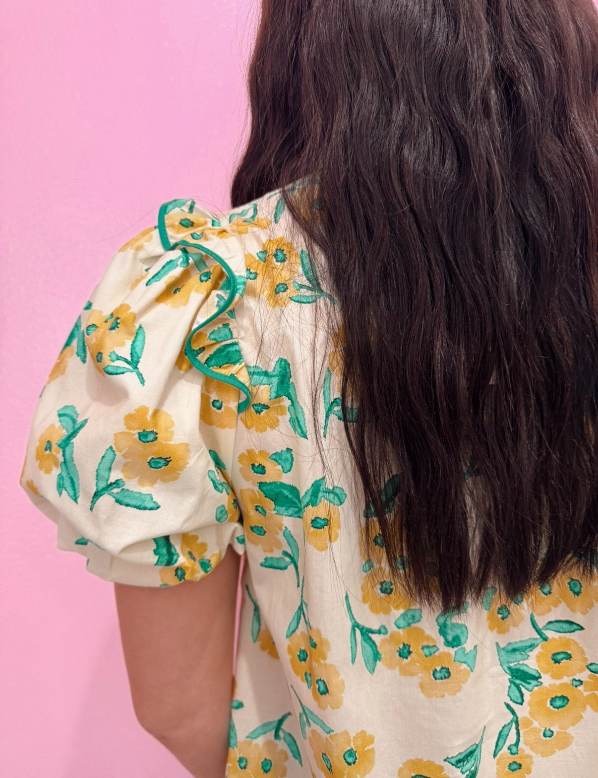 Floral Sunshine Top