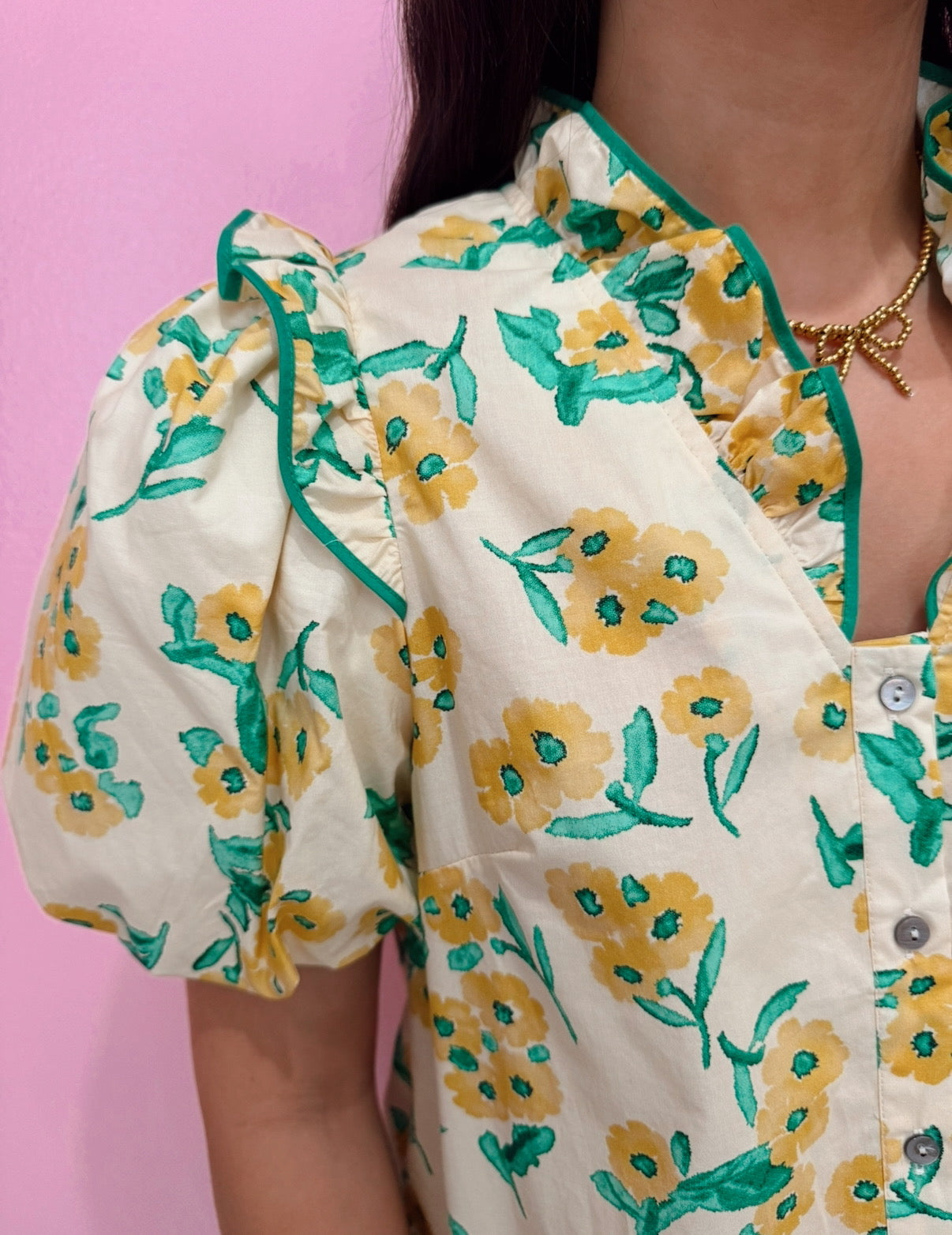 Floral Sunshine Top