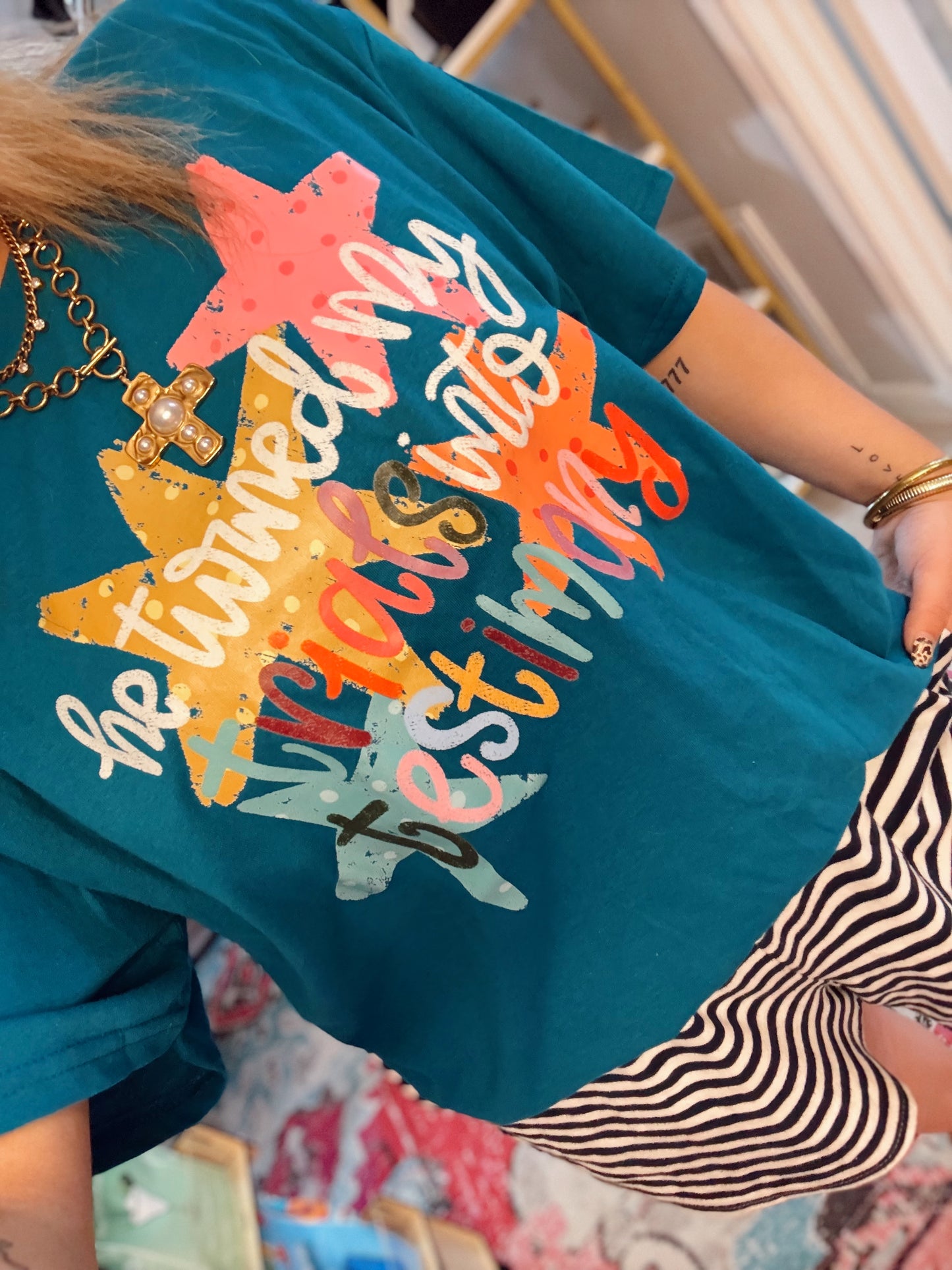 Trials Into Testimony Tee
