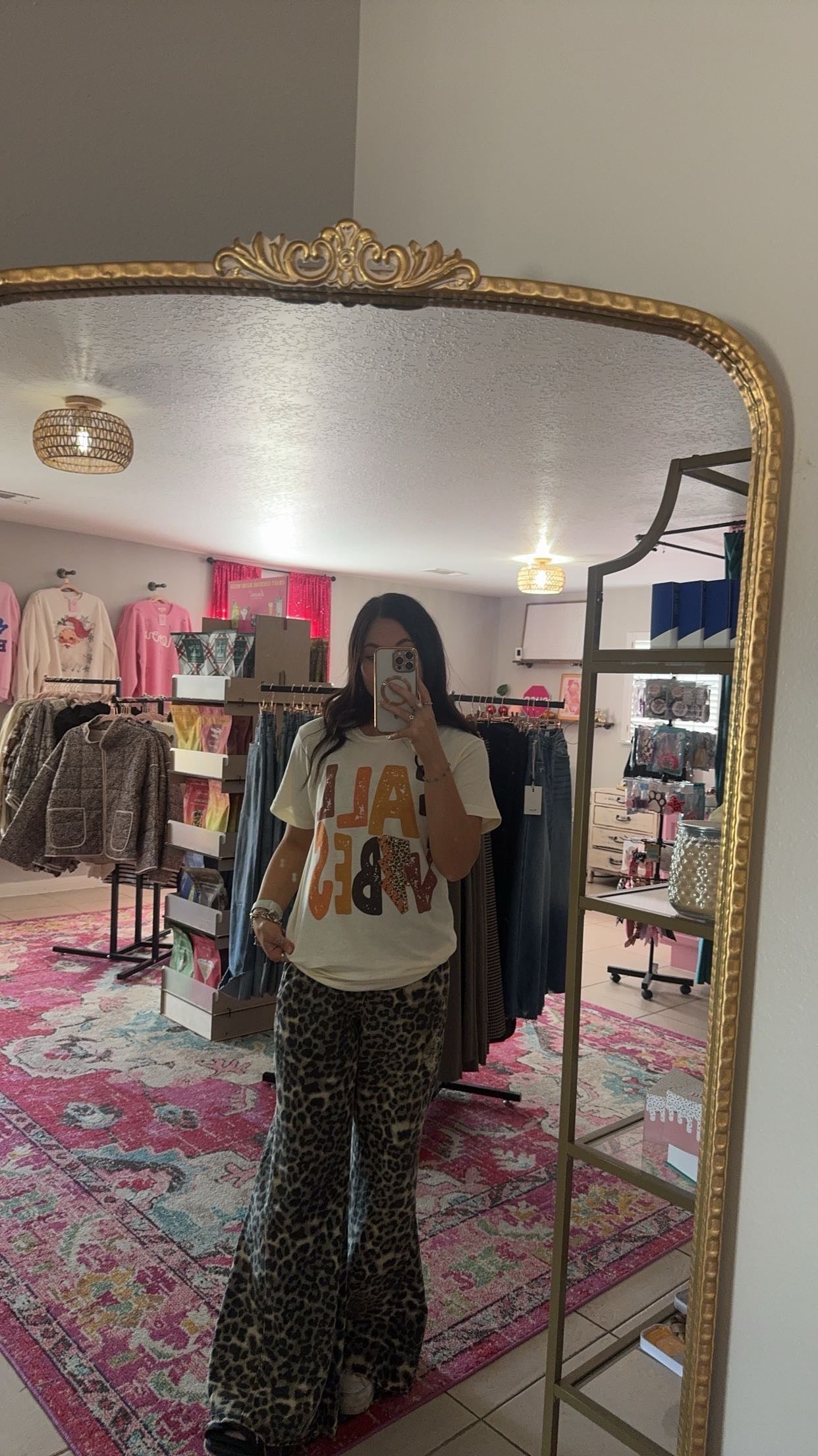 Fall Vibes Rhinestone Graphic Tee