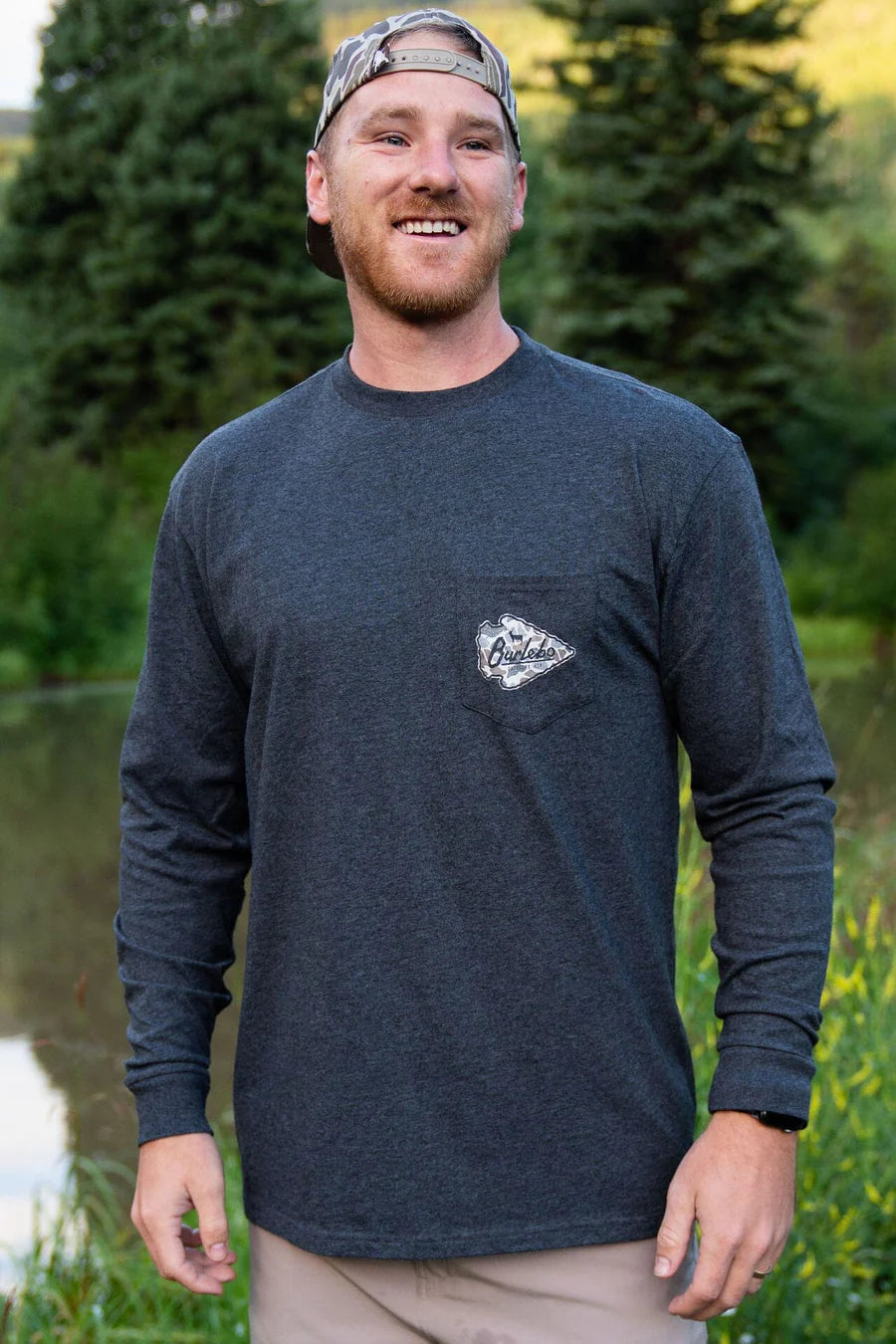 Classic Deer Camo Arrowhead - L/S