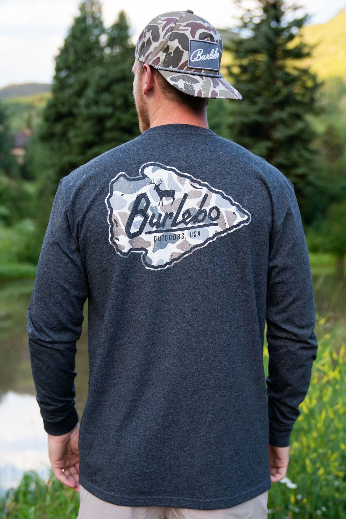 Classic Deer Camo Arrowhead - L/S