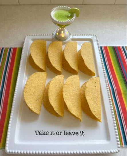 Take It Or Leave It Mudpie Accessory Platter