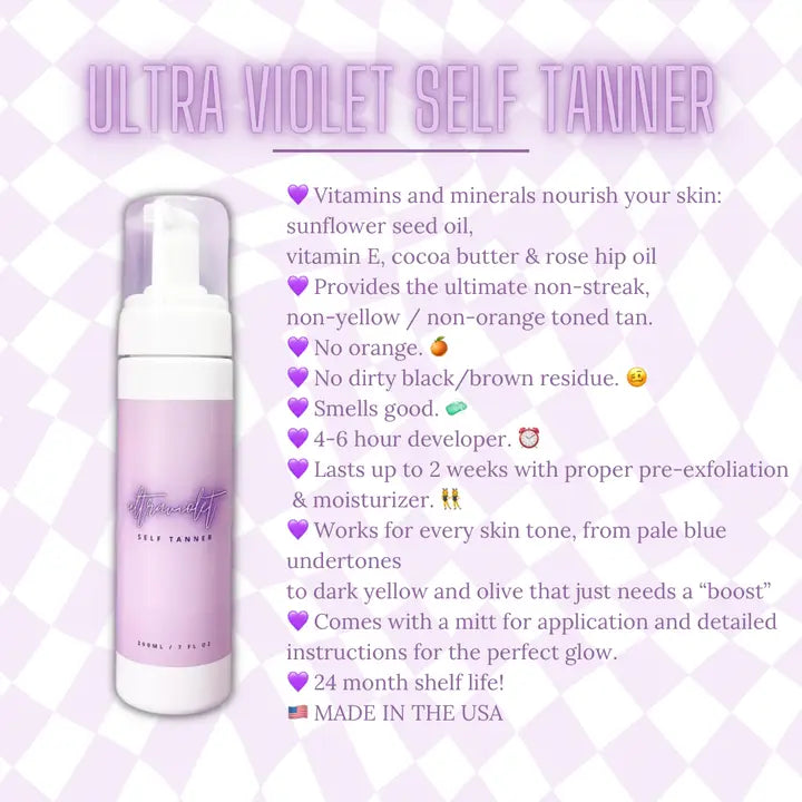 TMLL Ultraviolet Self Tan (MITT INCLUDED)