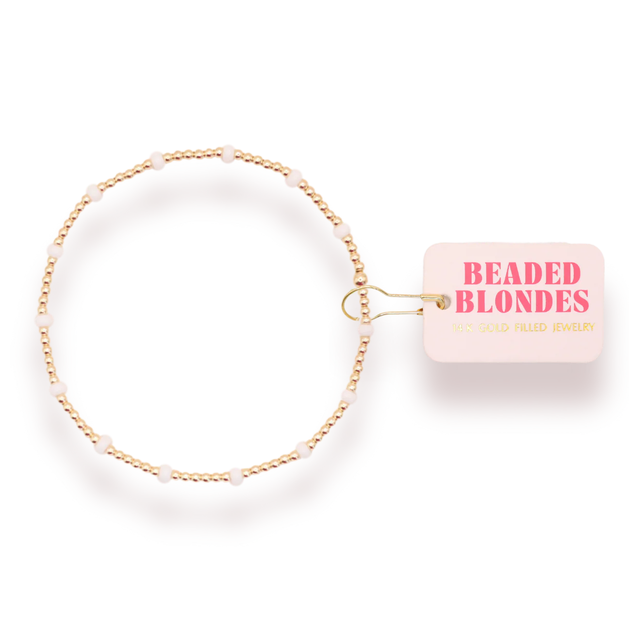 White Dainty Poppi Bracelet