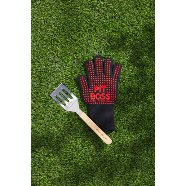 Grill Glove and Spatula Set