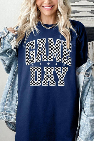COLORBEAR - Checkered Game Day Graphic Heavyweight Tee
