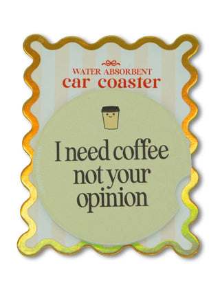 Absorbent Car Coasters