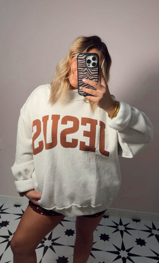 Jesus / God Is Good Mock Neck