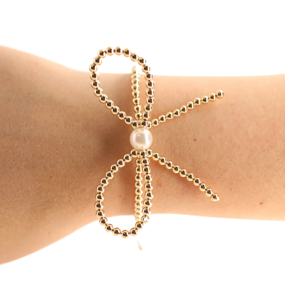 Gold Bow Bracelet