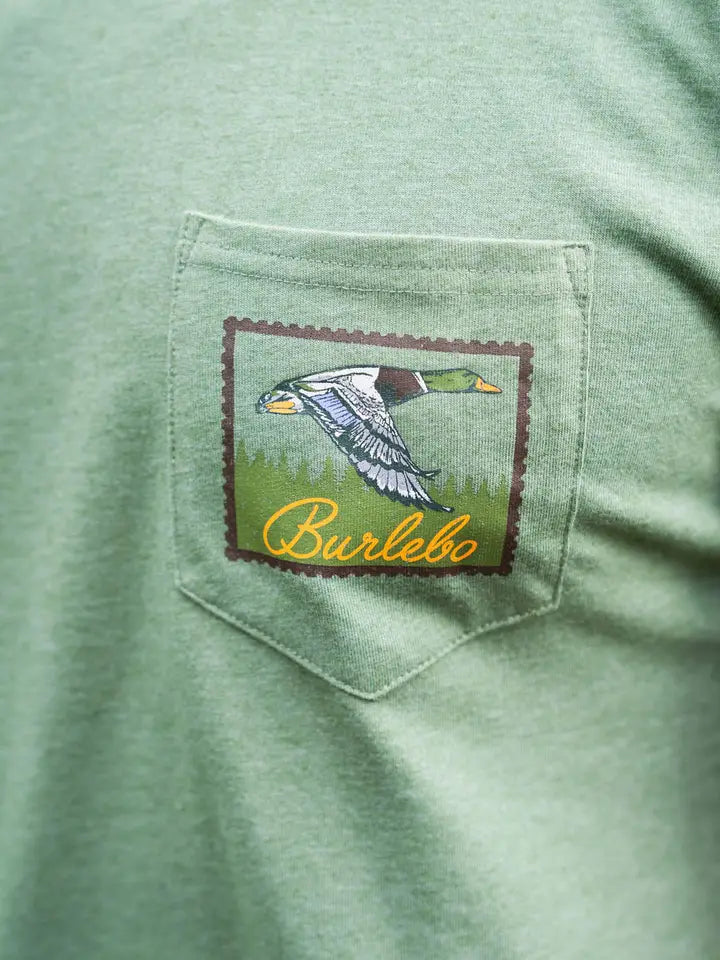 Vintage Duck Stamp - Ss - Heather Olive