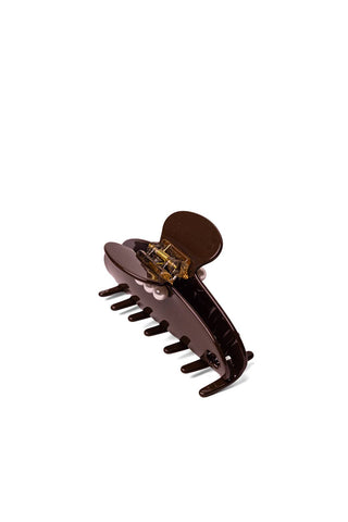 Brown Pearl Acetate Claw Clip
