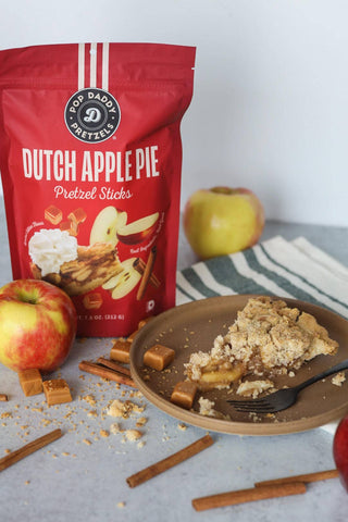 Pop Daddy Snacks - Pop Daddy Dutch Apple Pie Seasoned Pretzels 7.5oz(seasonal)