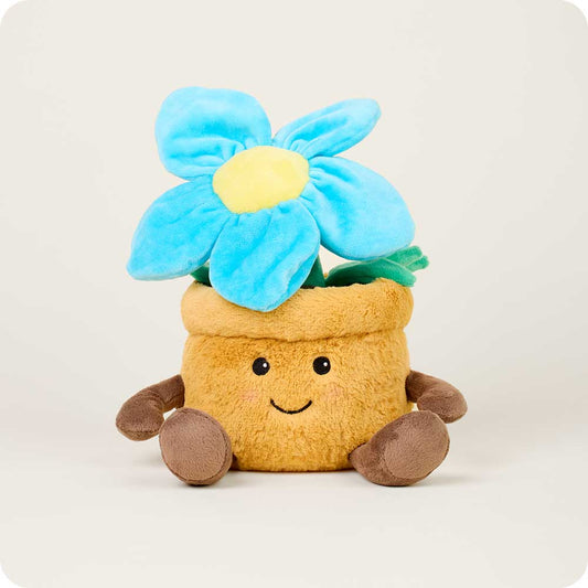 Blue Flower Pot Warmie