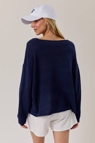 Usa Flag Lightweight Sweater