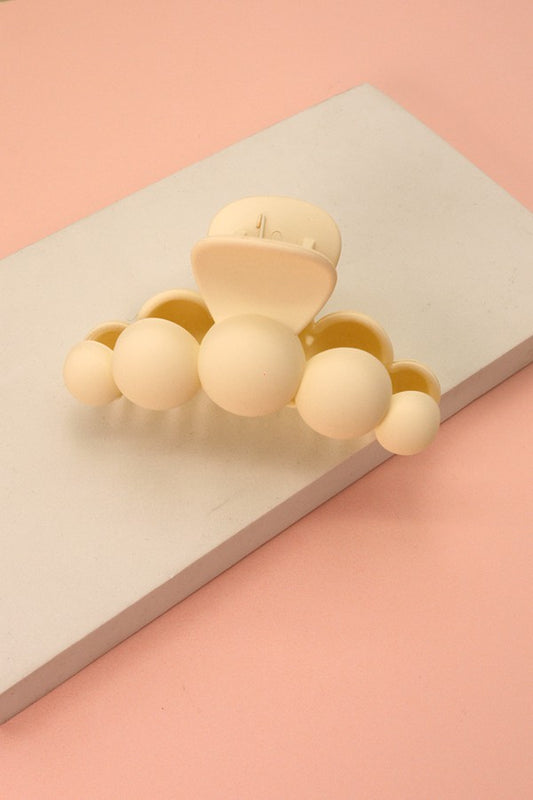 Matte Jumbo Bubble Hair Clips