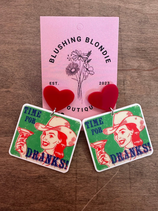 CowgirlTime for Dranks Earrings