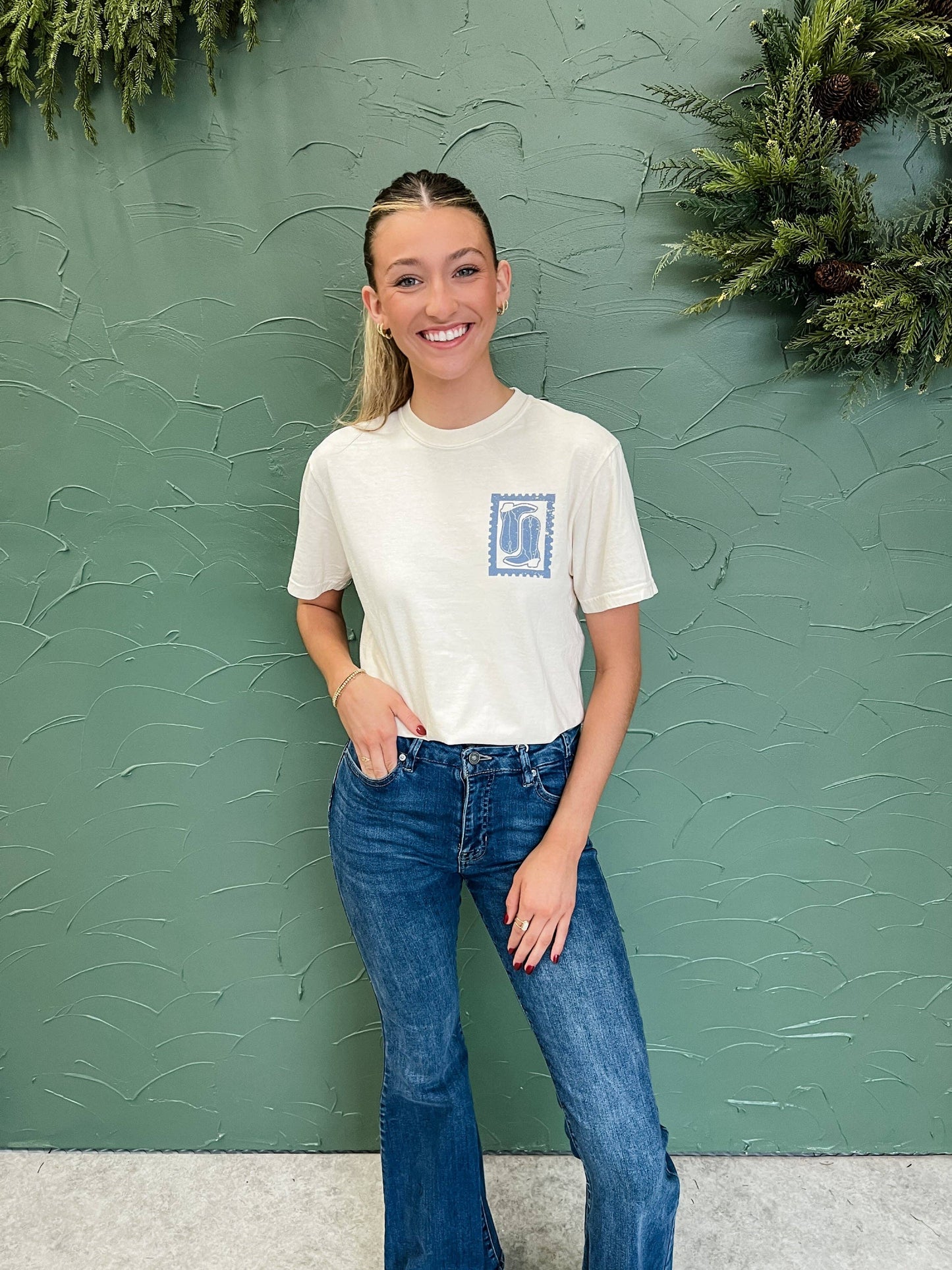 Texas Stamps Graphic Tee