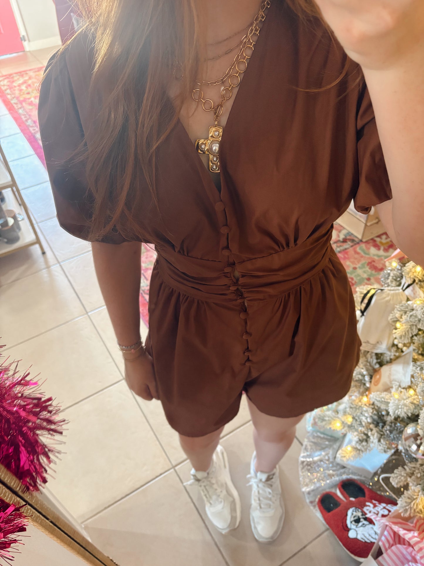 Mocha Romper