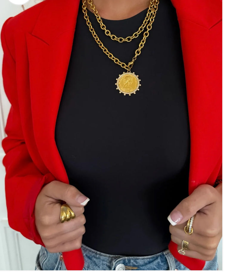 XL COIN NECKLACE