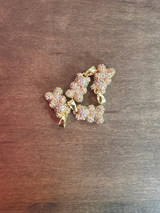 Rhinestone Gummy Bear Charm