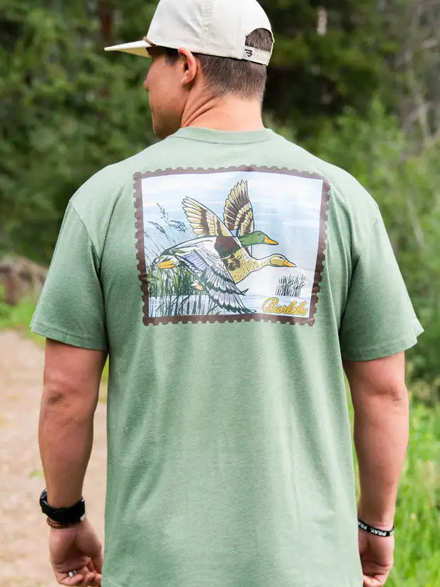 Vintage Duck Stamp - Ss - Heather Olive