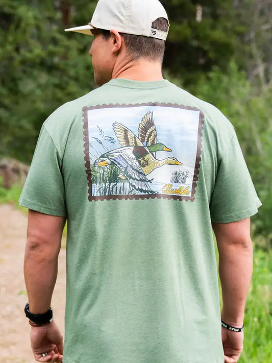 Vintage Duck Stamp - Ss - Heather Olive
