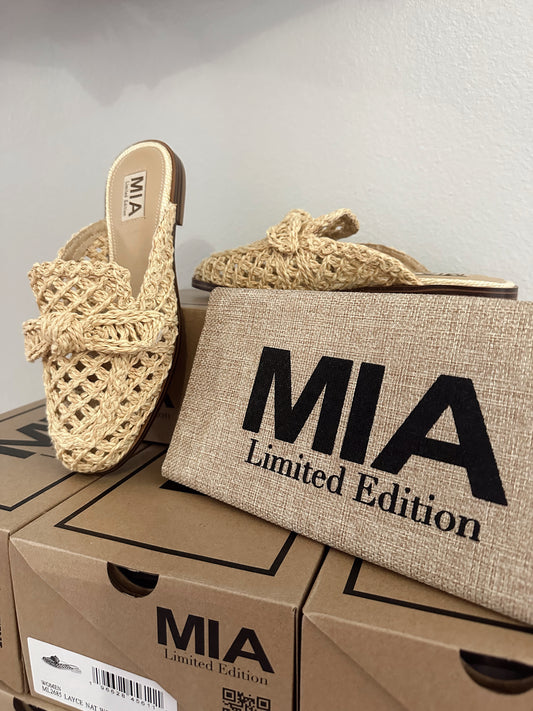 Natile Woven Bow - LIMITED EDITION LUXURY LOAFER SANDAL