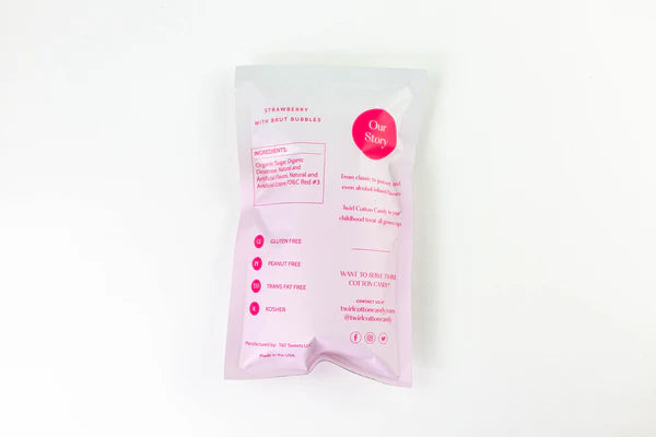 Strawberry Champagne Cotton Candy